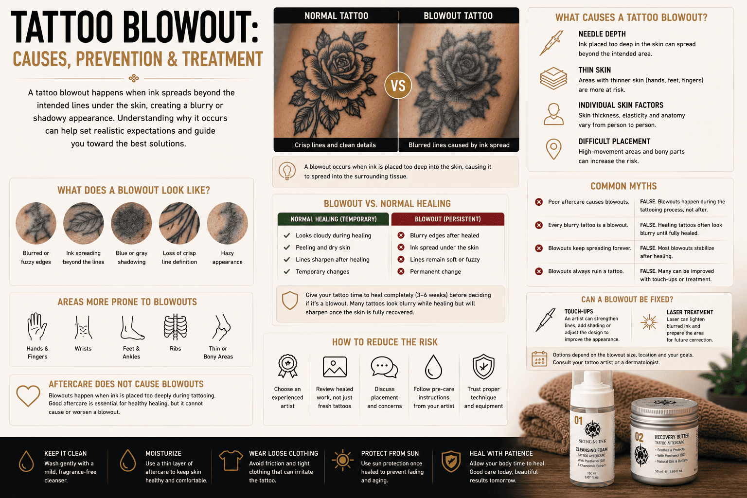 Tattoo Blowout