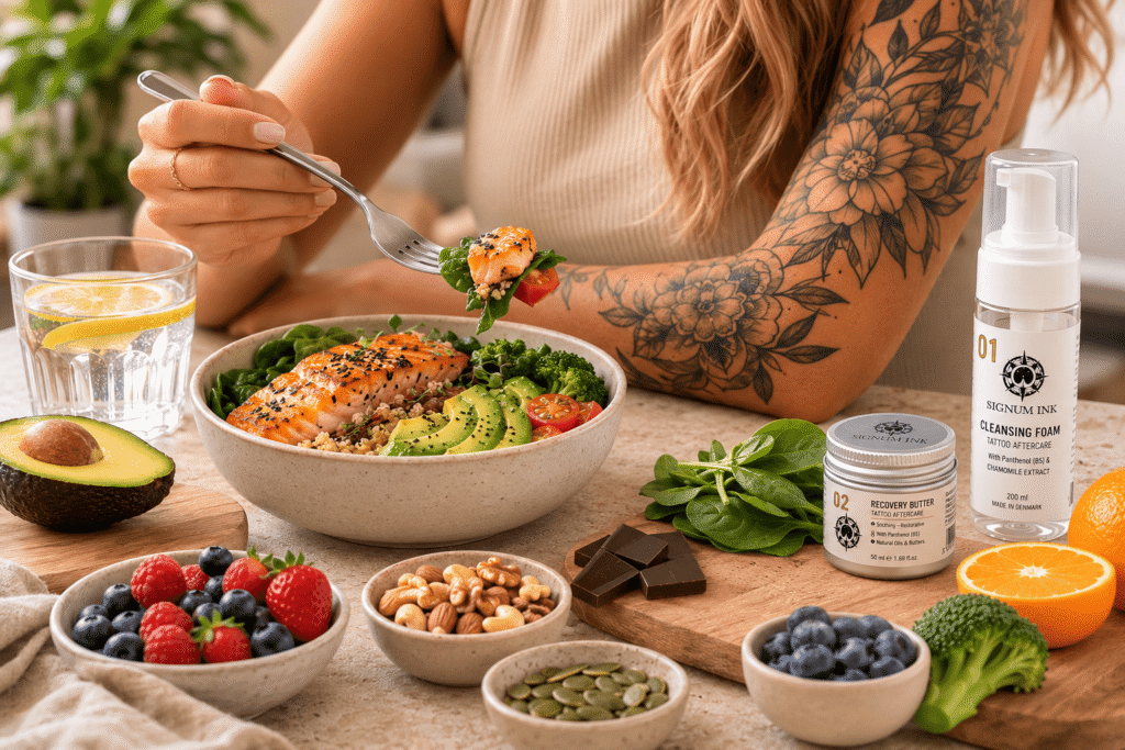 What Should You Eat After Getting a Tattoo?