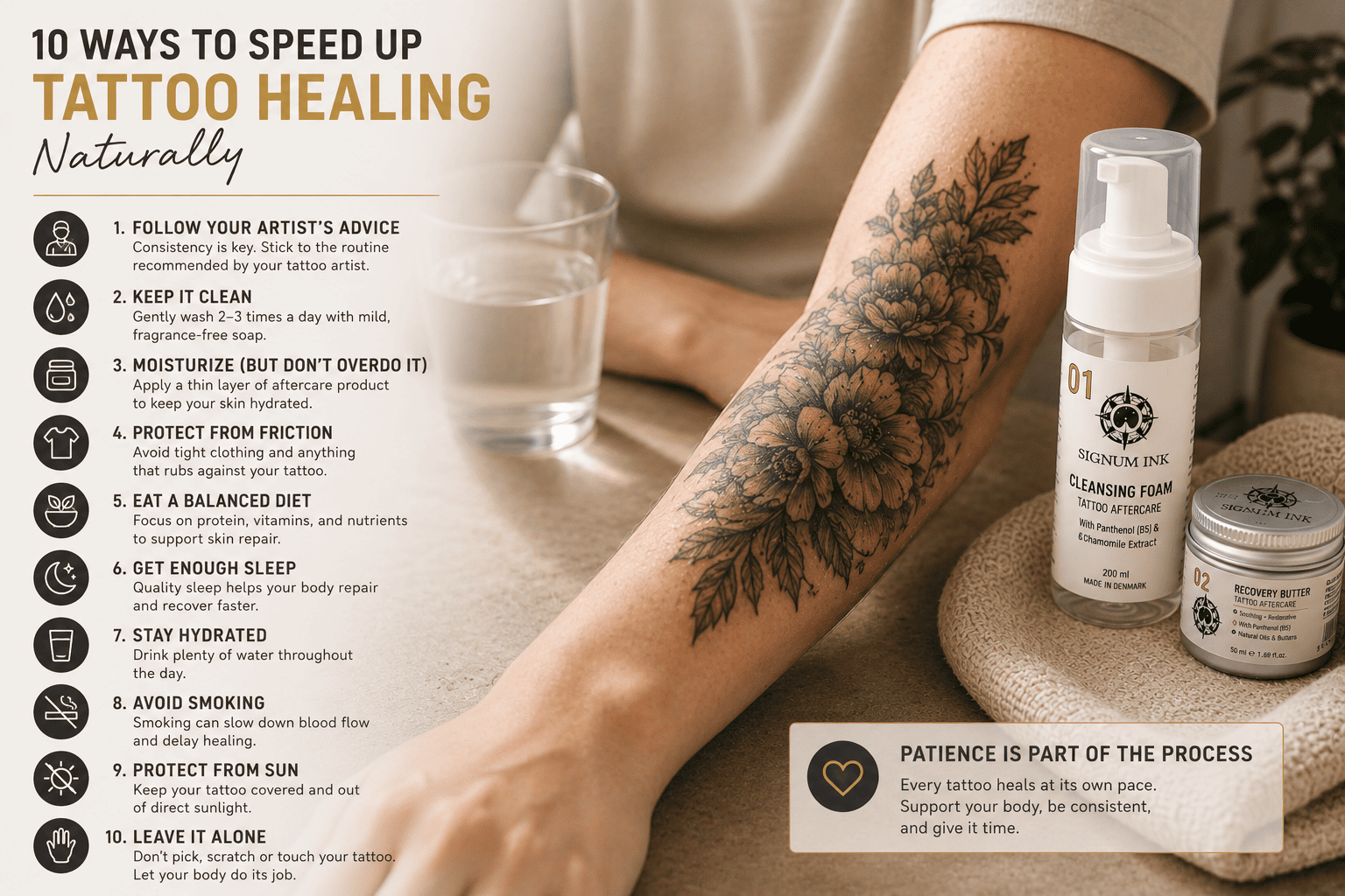 What Should You Eat After Getting a Tattoo?