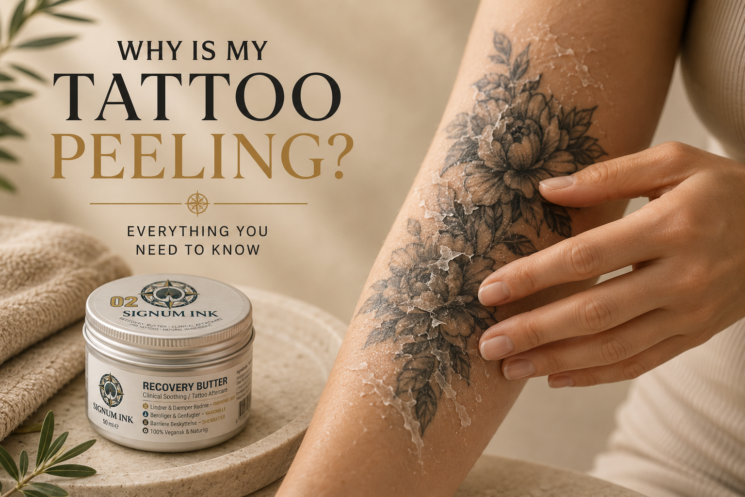 Why Is My Tattoo Peeling?