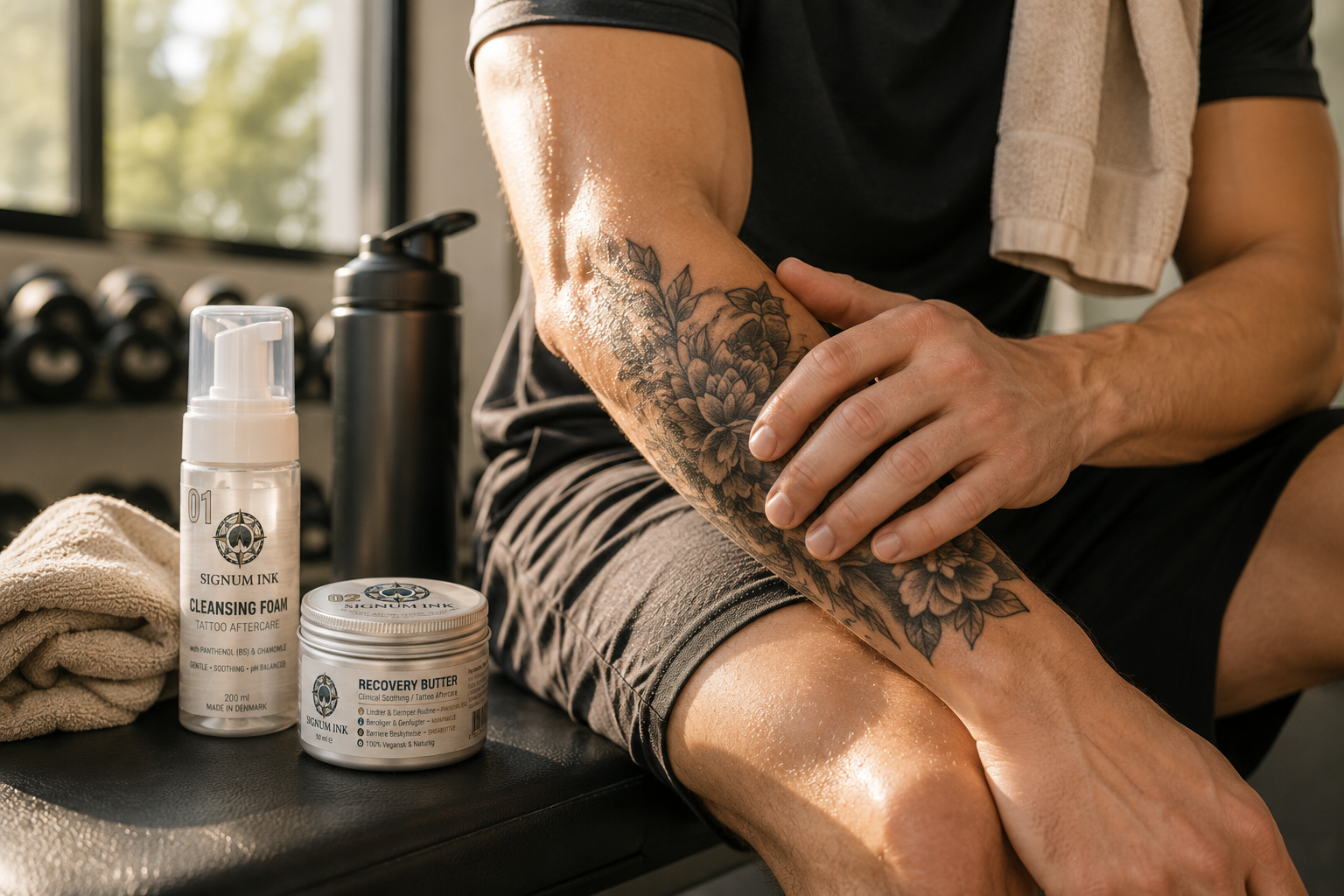 Can You Exercise After Getting a Tattoo