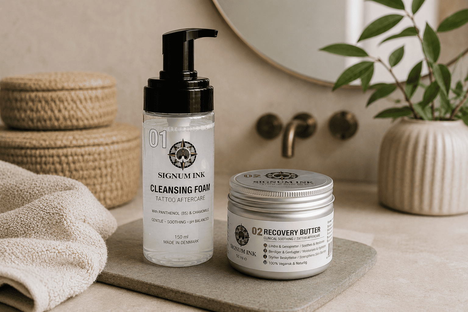 Alcohol-Free Tattoo Aftercare Products
