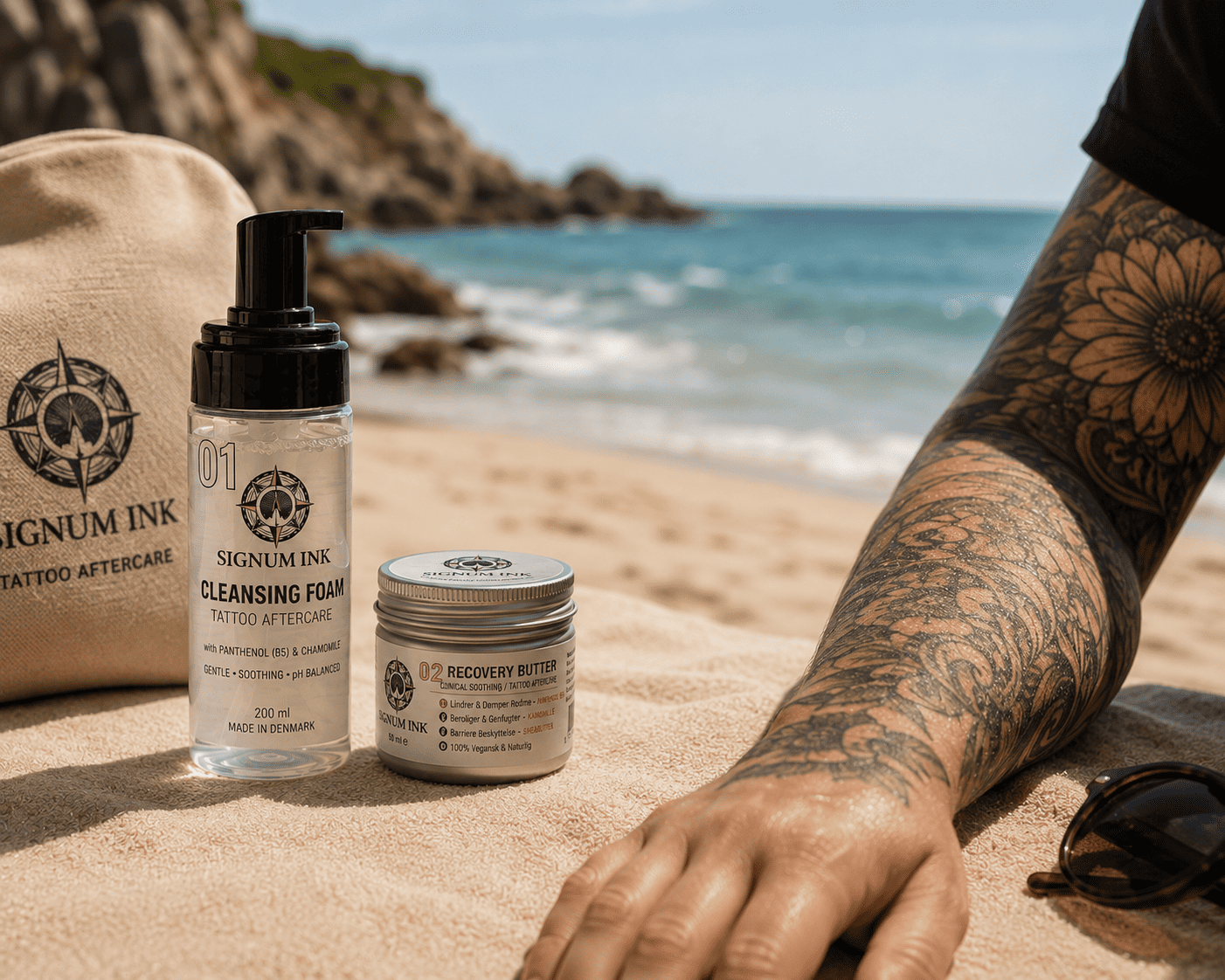 Can You Swim With a New Tattoo?